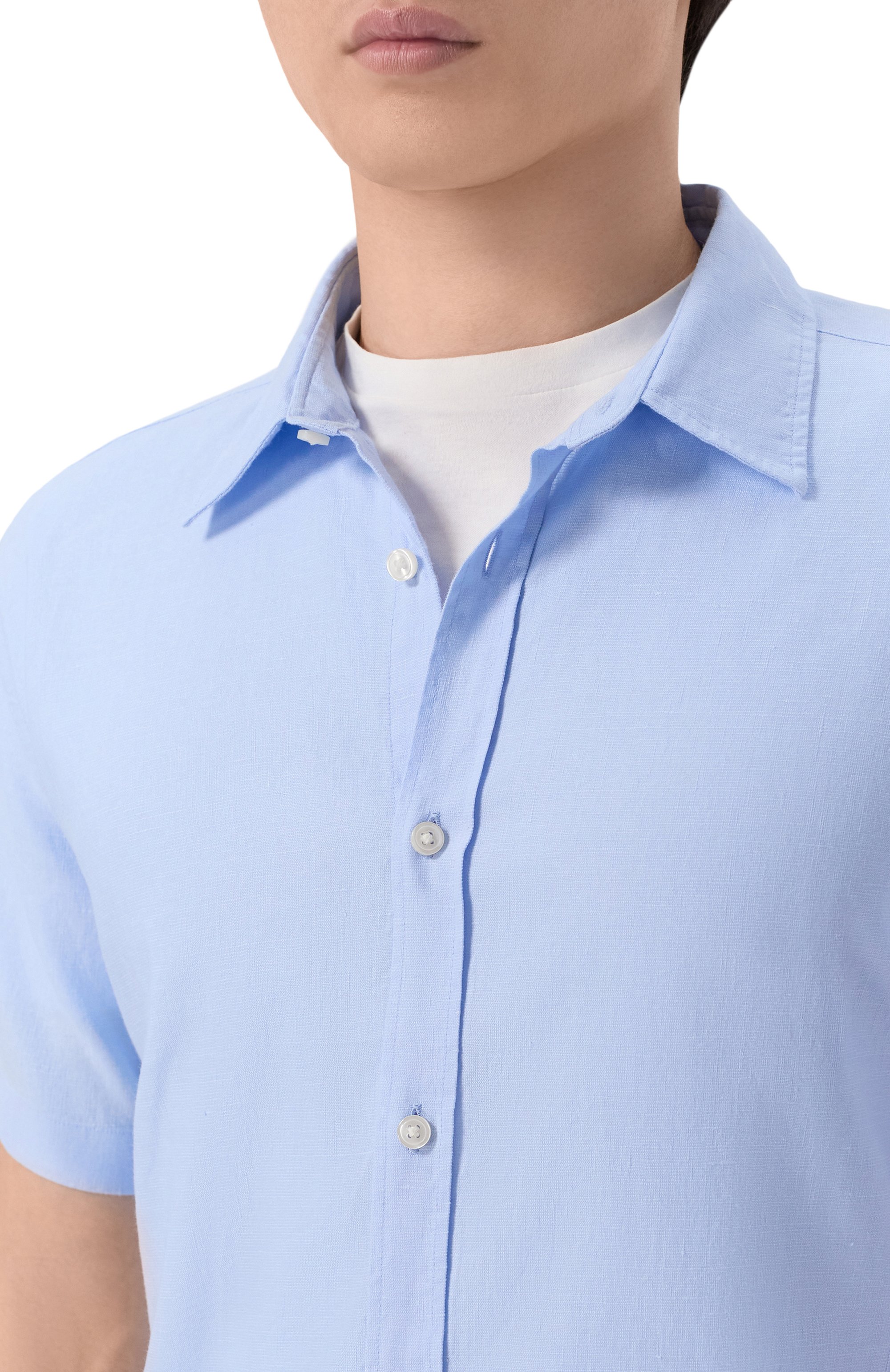 Льняная рубашка BOSS, арт. 50560743, фото 5