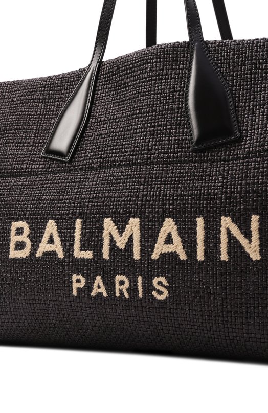 Сумка-тоут Track Balmain GN1FI015/TRAA Чёрный  GN1FI015/TRAA Фото 6