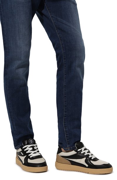 Комбинированные кеды university PALM ANGELS, арт. PMIA078F23LEA0020110, фото 3