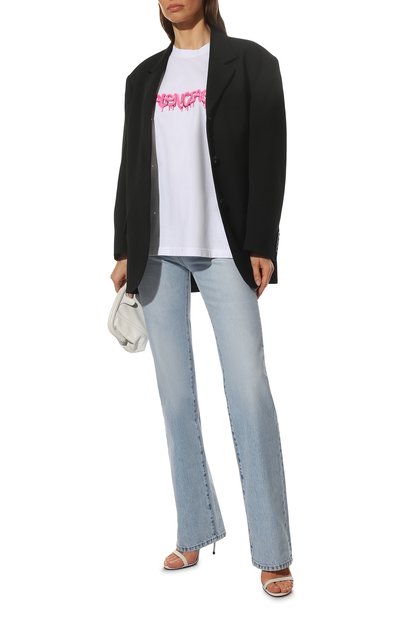Хлопковая футболка BALENCIAGA, арт. 612965/TLVF1, фото 2