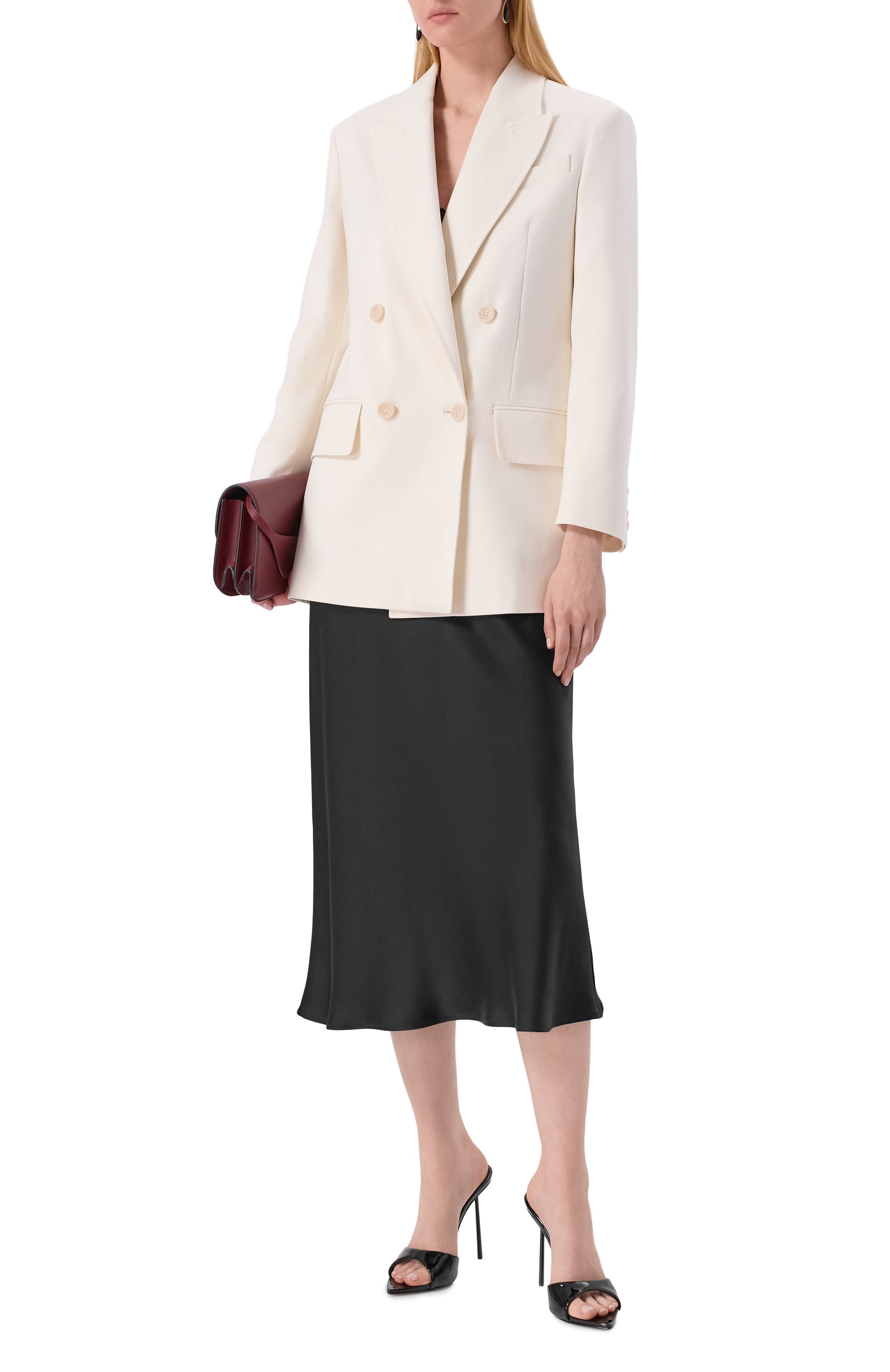 Атласная юбка ANTONELLI FIRENZE, арт. M9184P/355C, фото 2