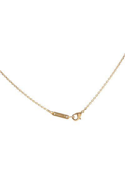 Подвеска на цепочке HANKA_IN кремового цвета по цене 15000 руб., арт. INS-LG47-PDL-CZ-0.5M, фото 4 Подвеска на цепочке HANKA_IN, арт. INS-LG47-PDL-CZ-0.5M, фото 4