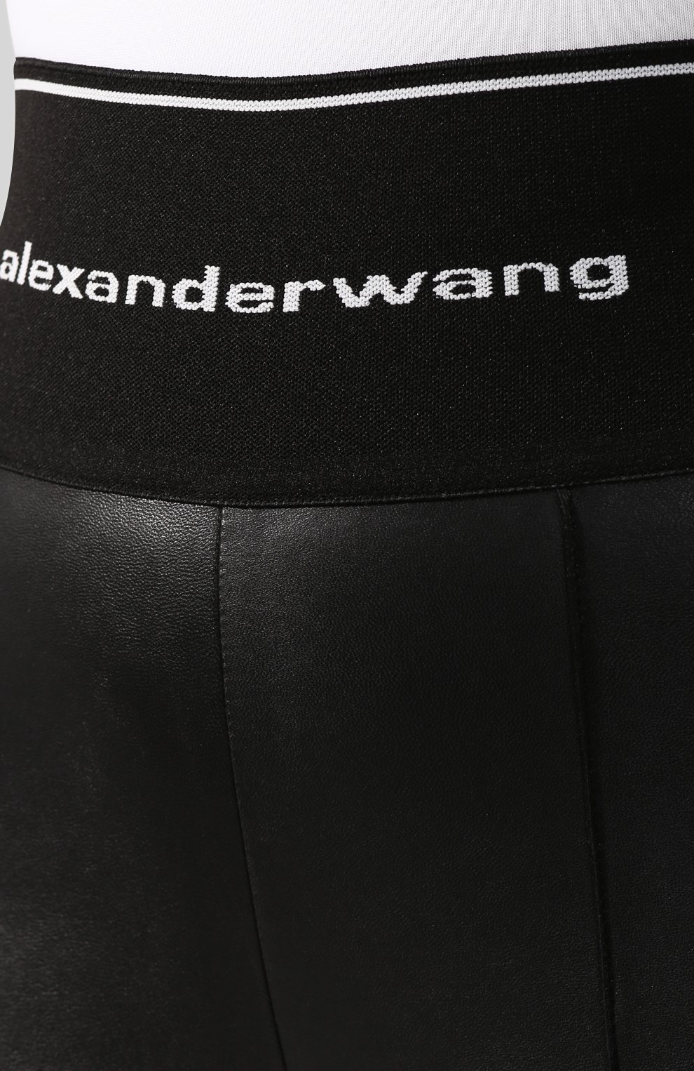 Кожаные легинсы ALEXANDER WANG, арт. 1WC2194154, фото 5