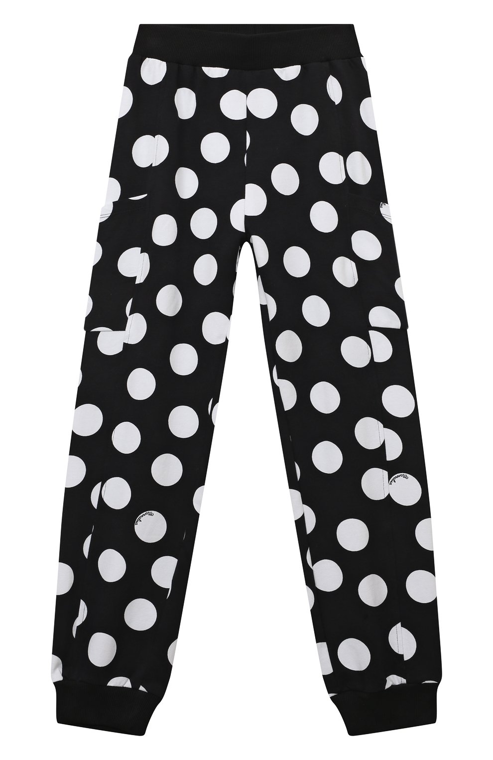 Хлопковые джоггеры MONNALISA, арт. 19A406, фото 1