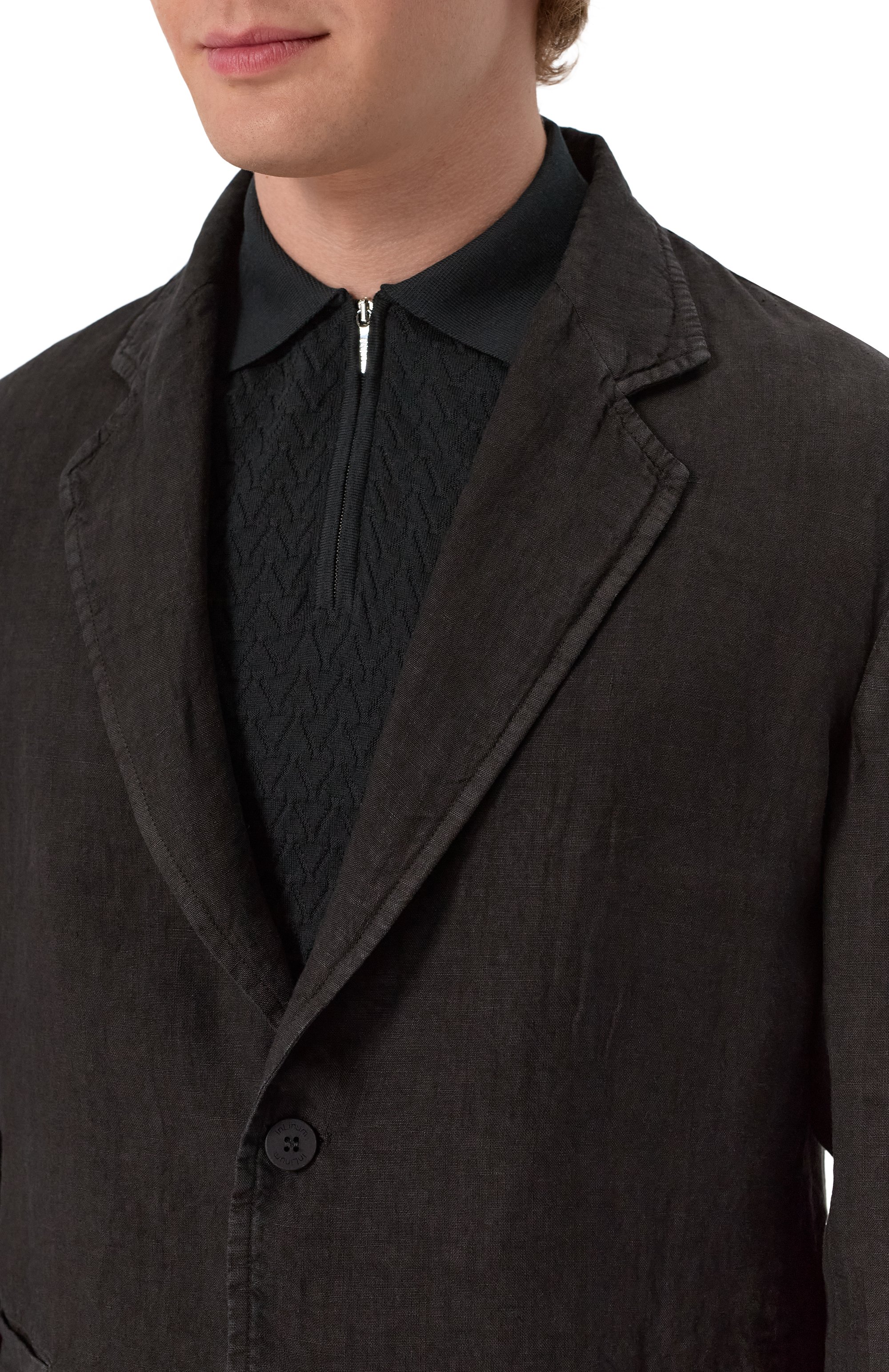 Пиджак из хлопка и льна INLINUM, арт. JAC0B, фото 7