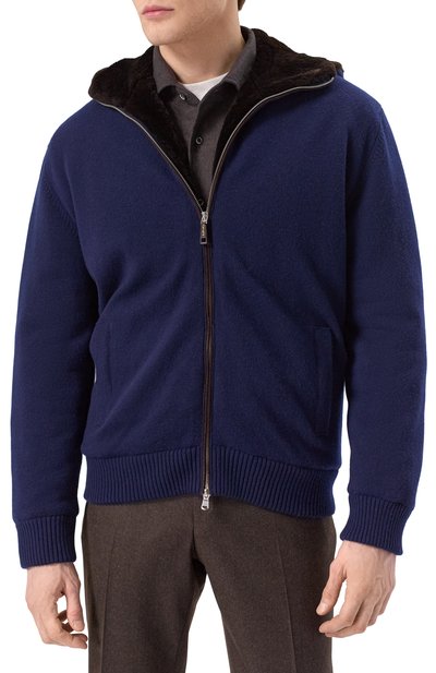 Кашемировый бомбер с подкладкой из бобра KANGRA, арт. 9150/11 02, фото 3