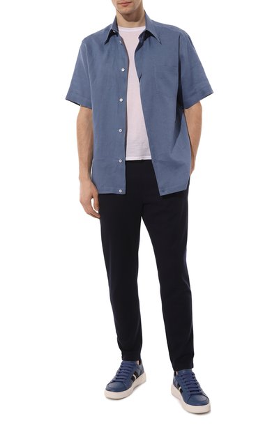 Кожаные кеды BALLY, арт. 600799/25947, фото 2