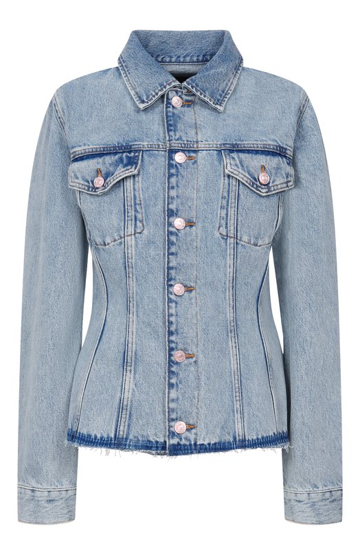 Джинсовая куртка 7 For All Mankind 7U7I0E35-3BX Голубой 7U7I0E35-3BX