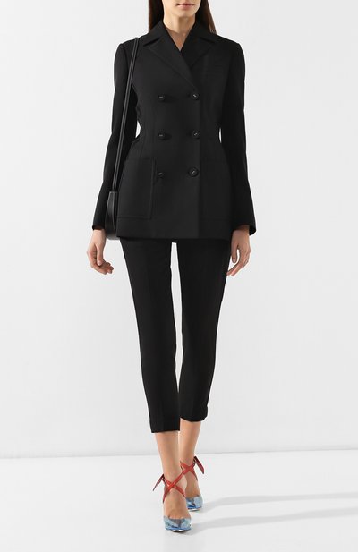 Шерстяной жакет PROENZA SCHOULER черного цвета по цене 119500 руб., арт. R1912004-AW071, фото 2 Шерстяной жакет PROENZA SCHOULER, арт. R1912004-AW071, фото 2