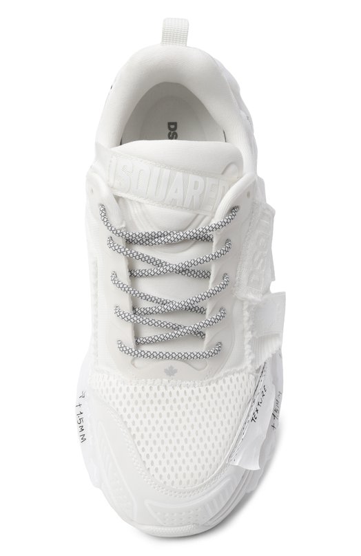 Текстильные кроссовки Faster Dsquared2 SNM0461/35508740 Белый  SNM0461/35508740 Фото 5