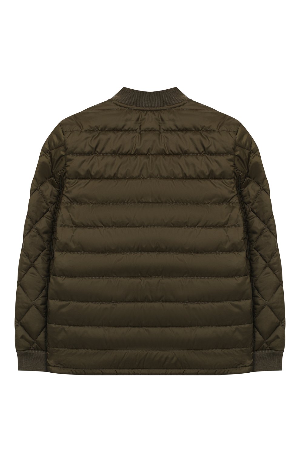 Стеганая куртка POLO RALPH LAUREN хаки цвета по цене 17050 руб., арт. 322737223, фото 2 Стеганая куртка POLO RALPH LAUREN, арт. 322737223, фото 2