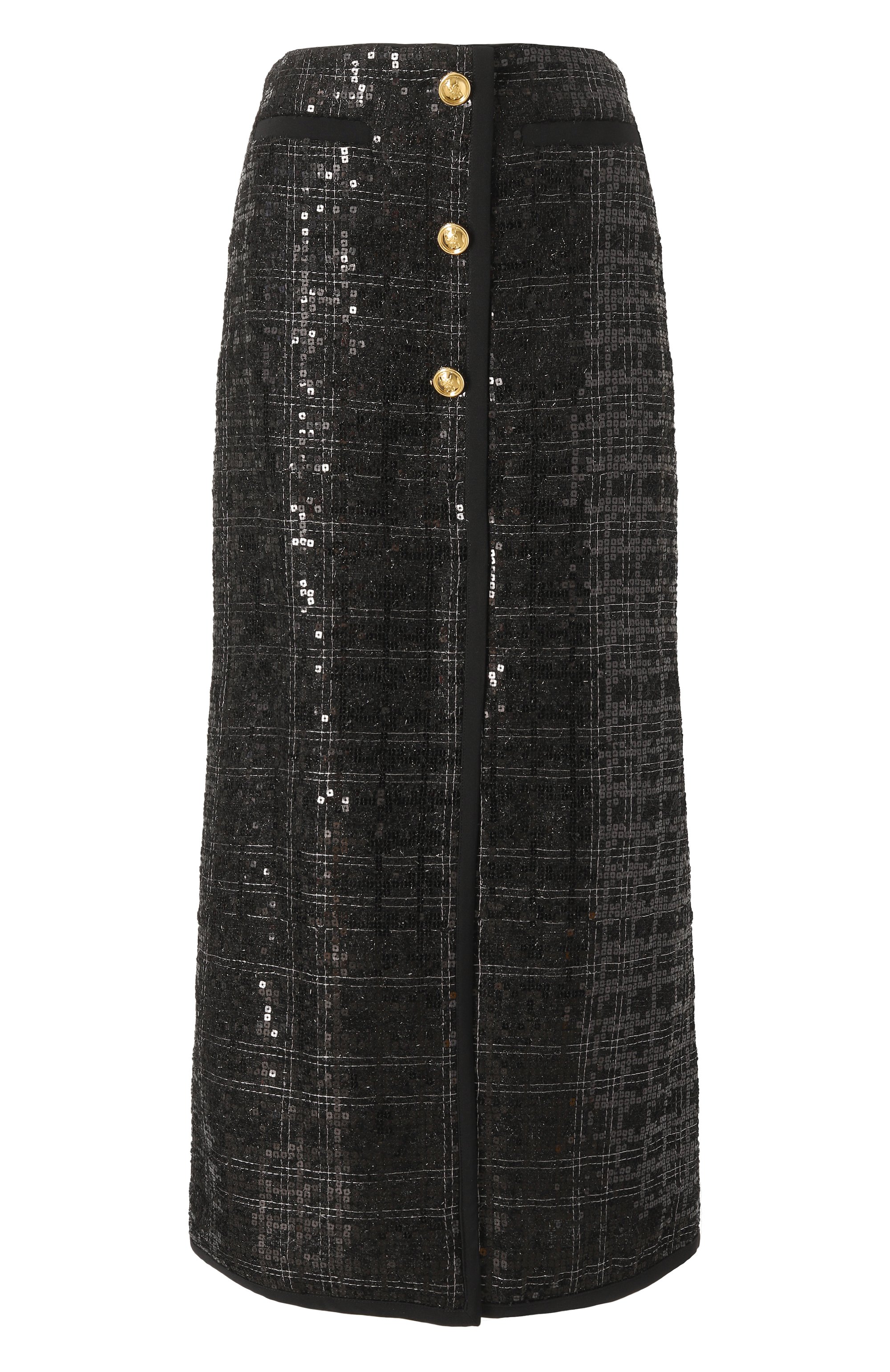 Юбка с отделкой пайетками GIAMBATTISTA VALLI, арт. 25SSPVCA2104-23LAB, фото 1