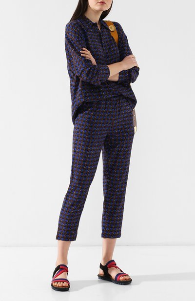 Текстильные сандалии DRIES VAN NOTEN, арт. WS25/118/QU153, фото 2