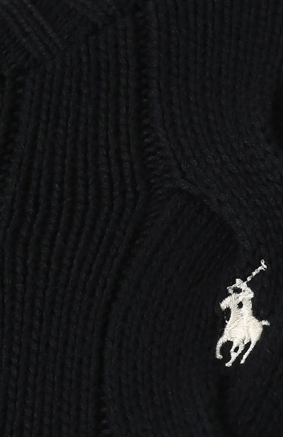 Хлопковый пуловер POLO RALPH LAUREN черного цвета по цене 17550 руб., арт. 211706244, фото 5 Хлопковый пуловер POLO RALPH LAUREN, арт. 211706244, фото 5