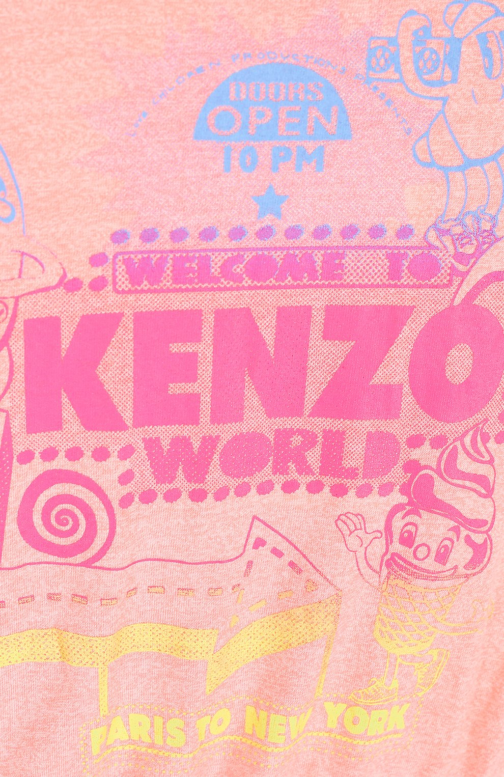 Мини-платье джерси с принтом KENZO, арт. KL30098/3A-6A, фото 3