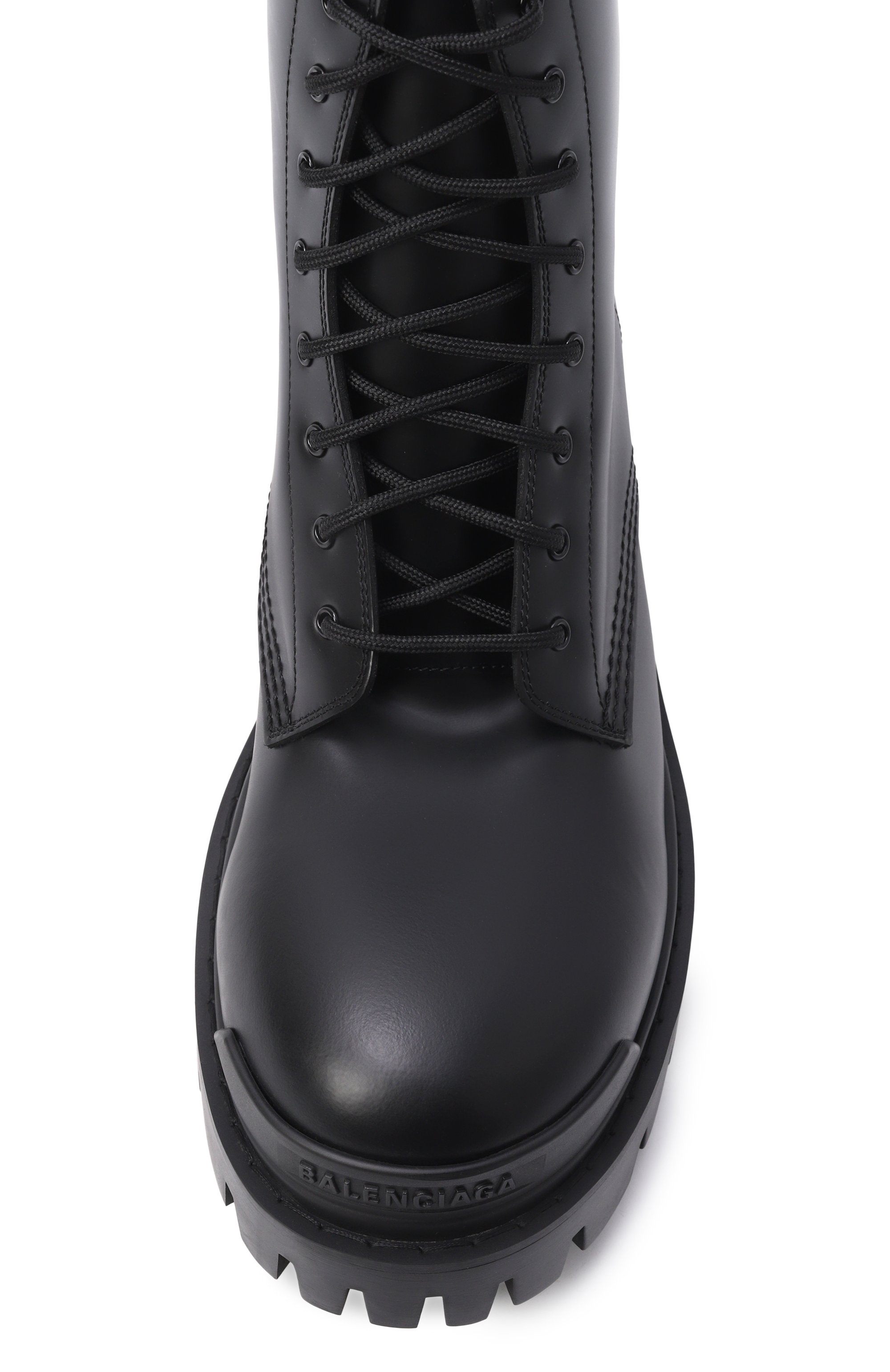 Кожаные ботинки strike BALENCIAGA, арт. 844967/WA960, фото 5