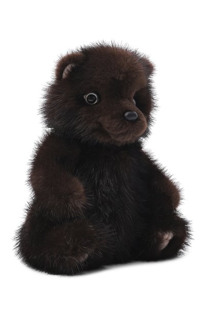 Мягкая игрушка медведь тедди из норки CAROLON, арт. МИ-23-ЛГ-012-2, фото 2