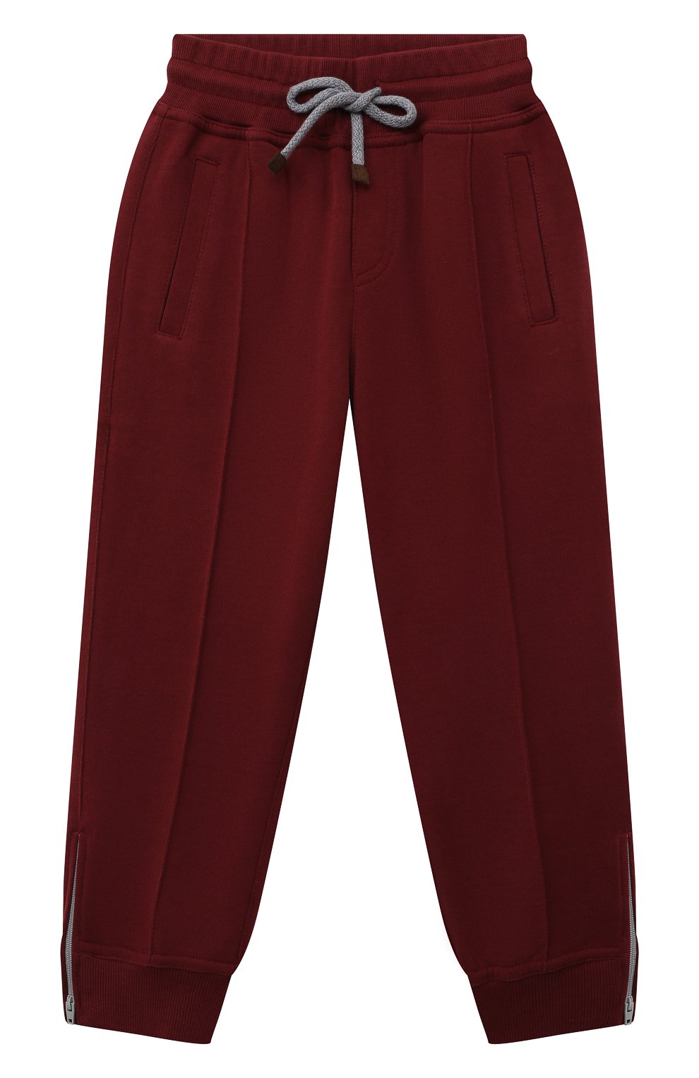 Хлопковые джоггеры BRUNELLO CUCINELLI, арт. BTU14E331B, фото 1