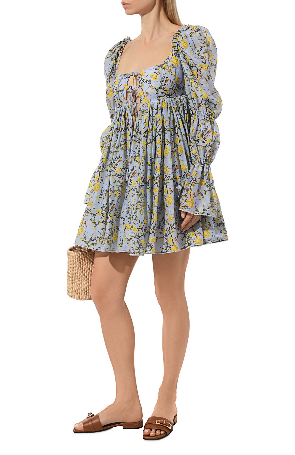 Платье из хлопка и шелка YVON, арт. 0 220027, фото 2