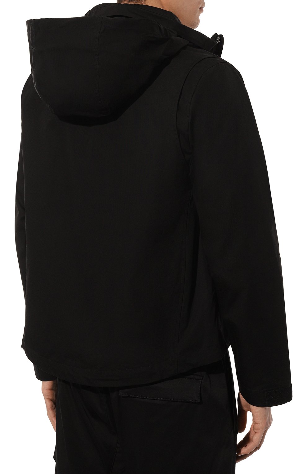 Хлопковая куртка C.P. COMPANY черного цвета по цене 68100 руб., арт. 16CL0W008A006450A, фото 6 Хлопковая куртка C.P. COMPANY, арт. 16CL0W008A006450A, фото 6