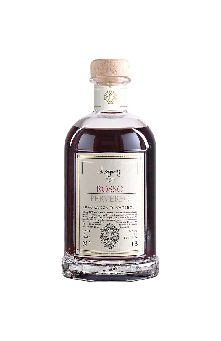 Диффузор rosso perverso / "красное перверсо" (500ml) LOGEVY FIRENZE 1965 бесцветного цвета, арт. 8050519371629 | Фото 2 (Нос: Не проставлено; Региональные ограничения белый список (Axapta Mercury): Не проставлено; Ограничения доставки: flammable)