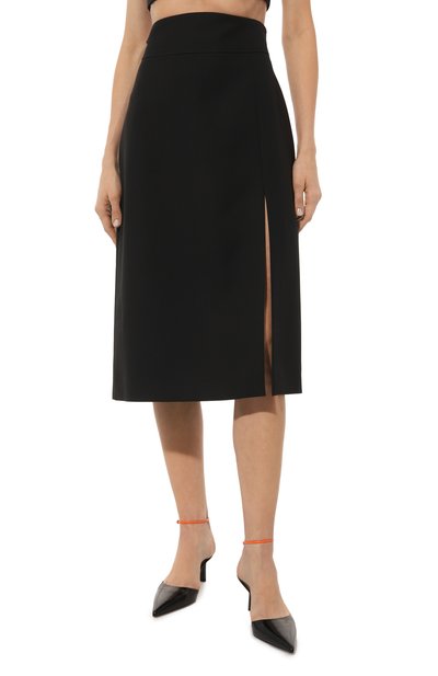 Юбка из шелка и шерсти GUCCI, арт. 623173 ZAD88, фото 3