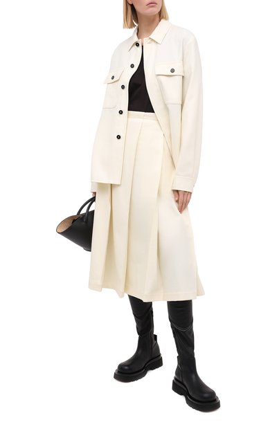 Шерстяная юбка JIL SANDER, арт. JPPR350100-WR212500, фото 2