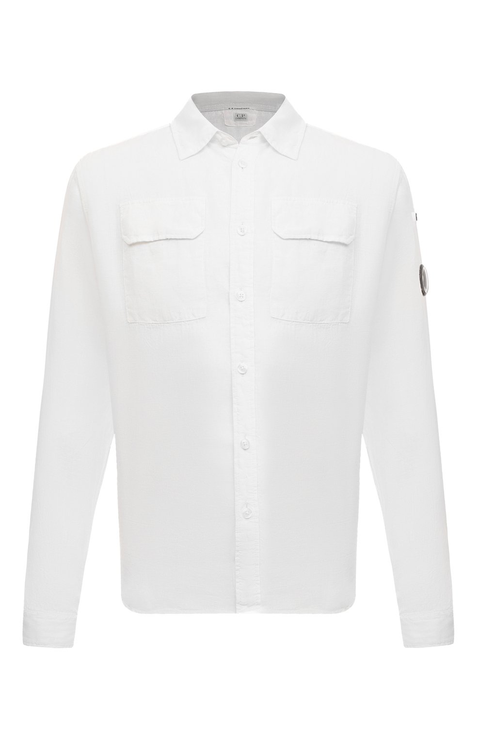Льняная рубашка C.P. COMPANY, арт. 16CMSH301A005415G, фото 1