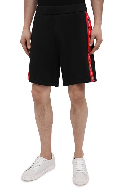 Шорты DSQUARED2 черного цвета по цене 35350 руб., арт. S74MU0643/S25497, фото 3 Шорты DSQUARED2, арт. S74MU0643/S25497, фото 3