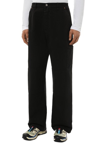 Хлопковые брюки-карго MM6, арт. SH0KA0029/S78548, фото 3