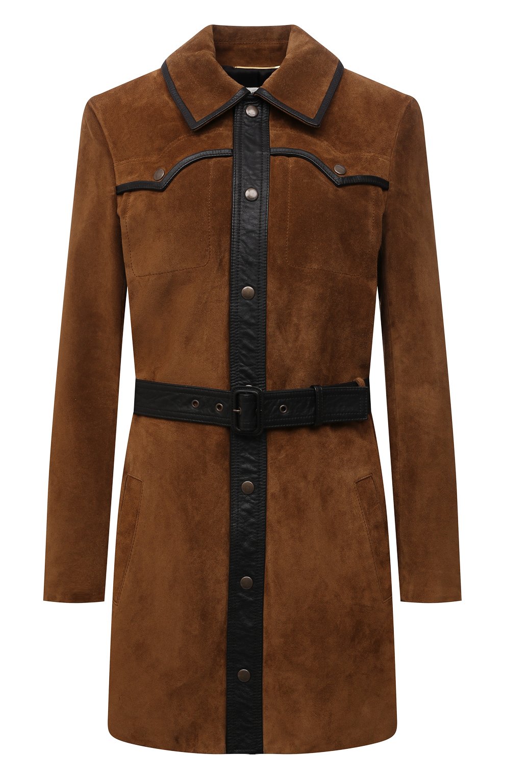 Замшевое платье SAINT LAURENT, арт. 661328/YC2VV, фото 1