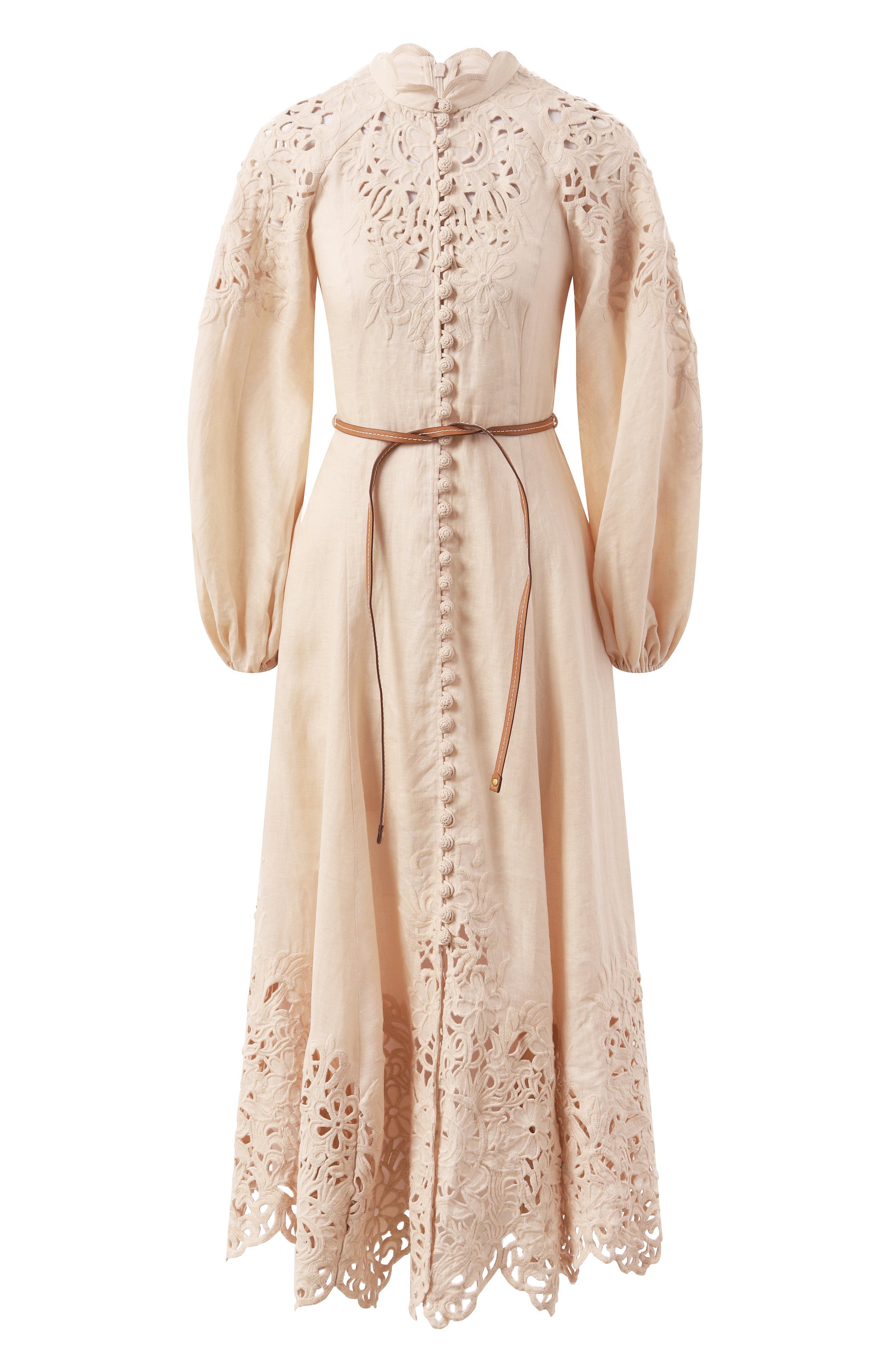 Льняное платье ZIMMERMANN, арт. 1743DRS251, фото 1