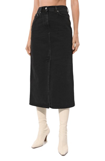 Джинсовая юбка LOULOU DE SAISON, арт. R0NA, фото 3