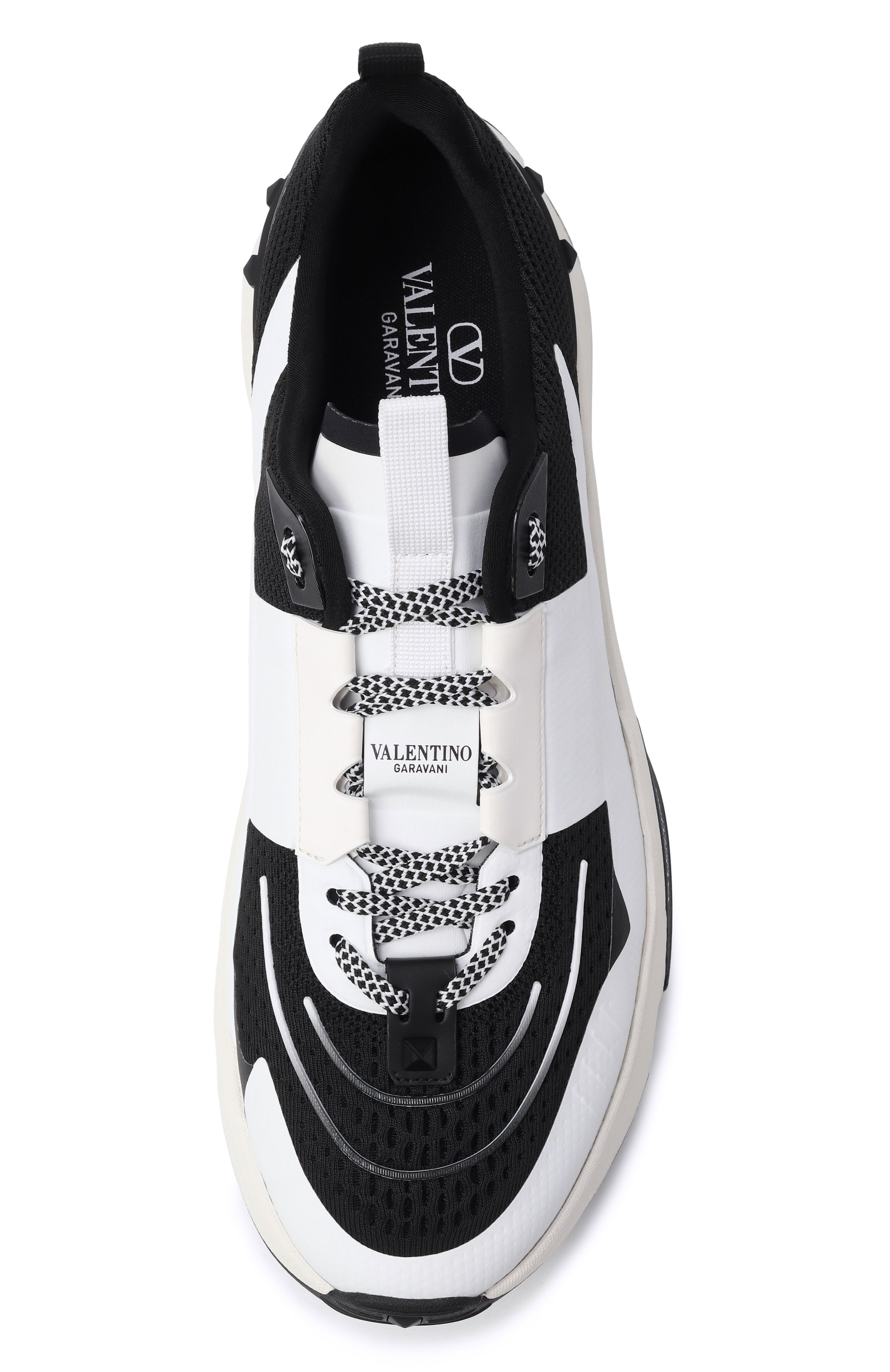 Текстильные кроссовки true act VALENTINO, арт. 7Y2S0H96/PTN, фото 6