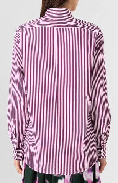 Хлопковая рубашка DRIES VAN NOTEN, арт. 191-10752-7215, фото 4