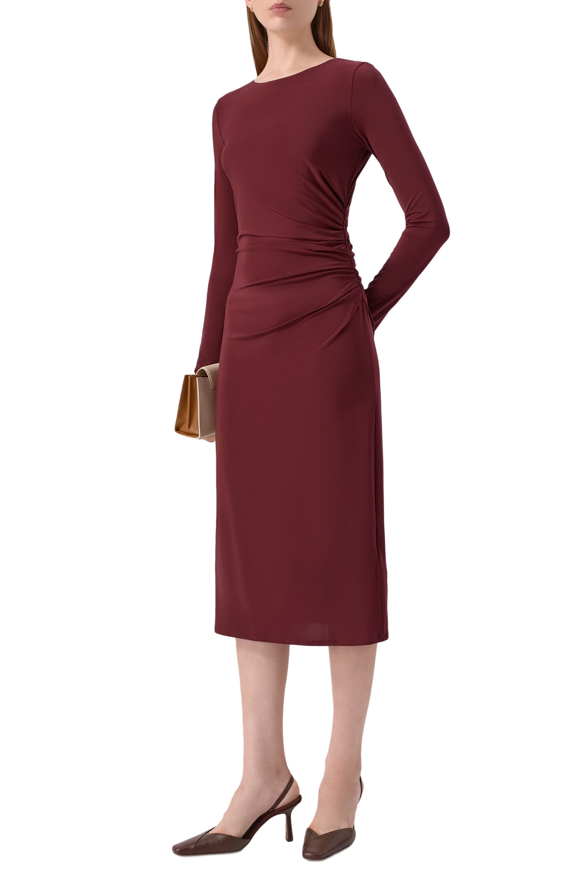 Платье из вискозы MAX MARA STUDIO, арт. ZITT0, фото 2