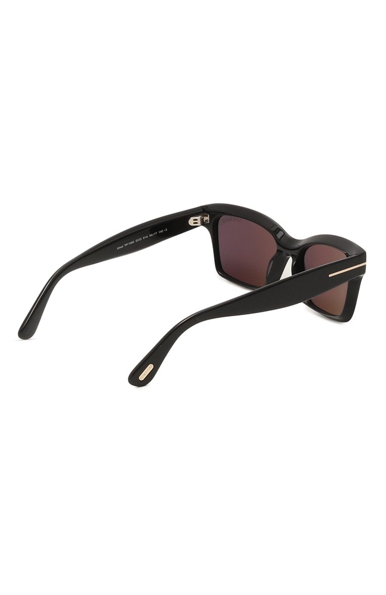 Женские солнцезащитные очки TOM FORD черного цвета, арт. TF1085 01A | Фото 5 (Нос: Не проставлено; Региональные ограничения белый список (Axapta Mercury): Не проставлено; Материал: Пластик; Тип очков: С/з; Кросс-КТ: С/з-унисекс; Очки форма: Прямоугольные; Оптика Гендер: оптика-унисекс)