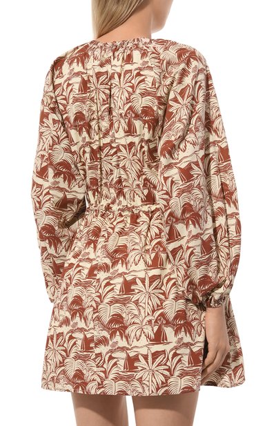 Хлопковое платье PALM NOOSA, арт. N0VA DRESS, фото 4