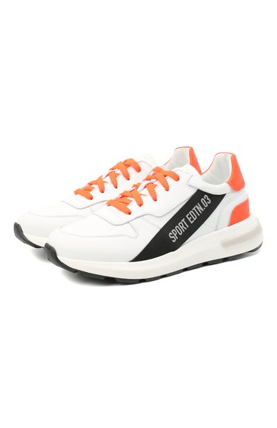 Кожаные кроссовки DSQUARED2, арт. 66934/KIPS/GUM/36-41, фото 1