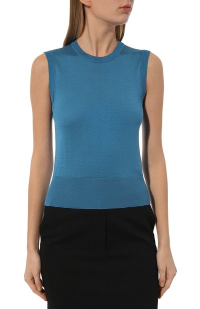 Шелковый топ DOLCE & GABBANA, арт. FXT04T/JBSHX, фото 3