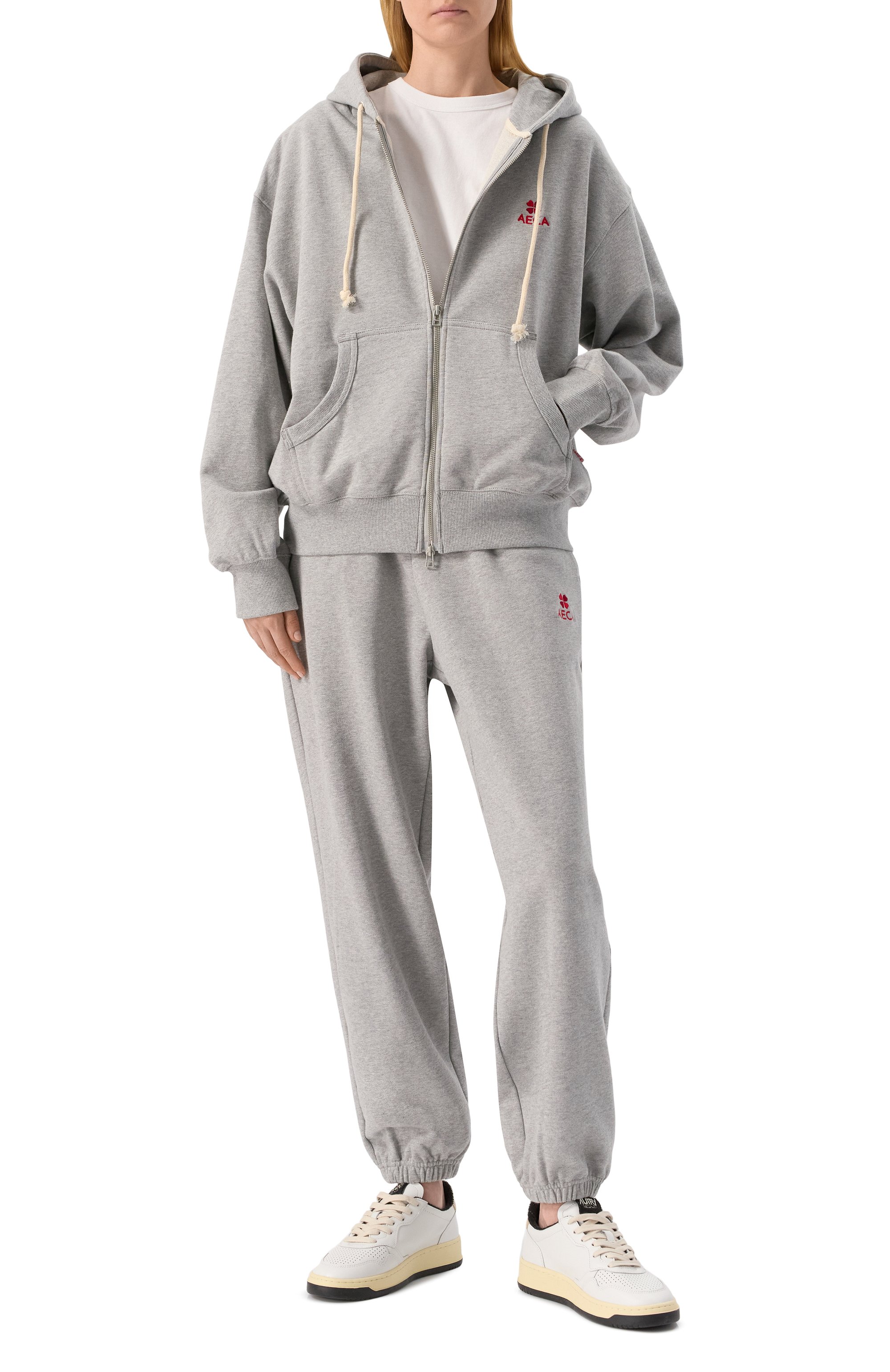 Хлопковые джоггеры AECA WHITE, арт. AWCMFWBDBSLSO001C0.GREY (XL), фото 2