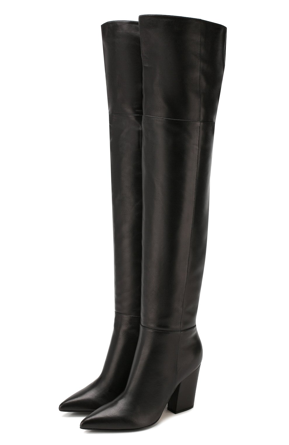 Кожаные ботфорты SERGIO ROSSI, арт. A85791-MNAN07, фото 1