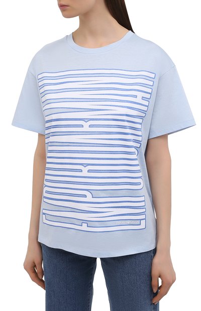 Хлопковая футболка EMPORIO ARMANI, арт. 3K2T7Q/2J95Z, фото 3