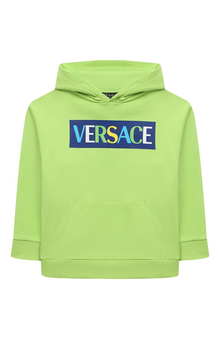 Хлопковое худи VERSACE, арт. 1007359/1A08373/4A-6A, фото 1