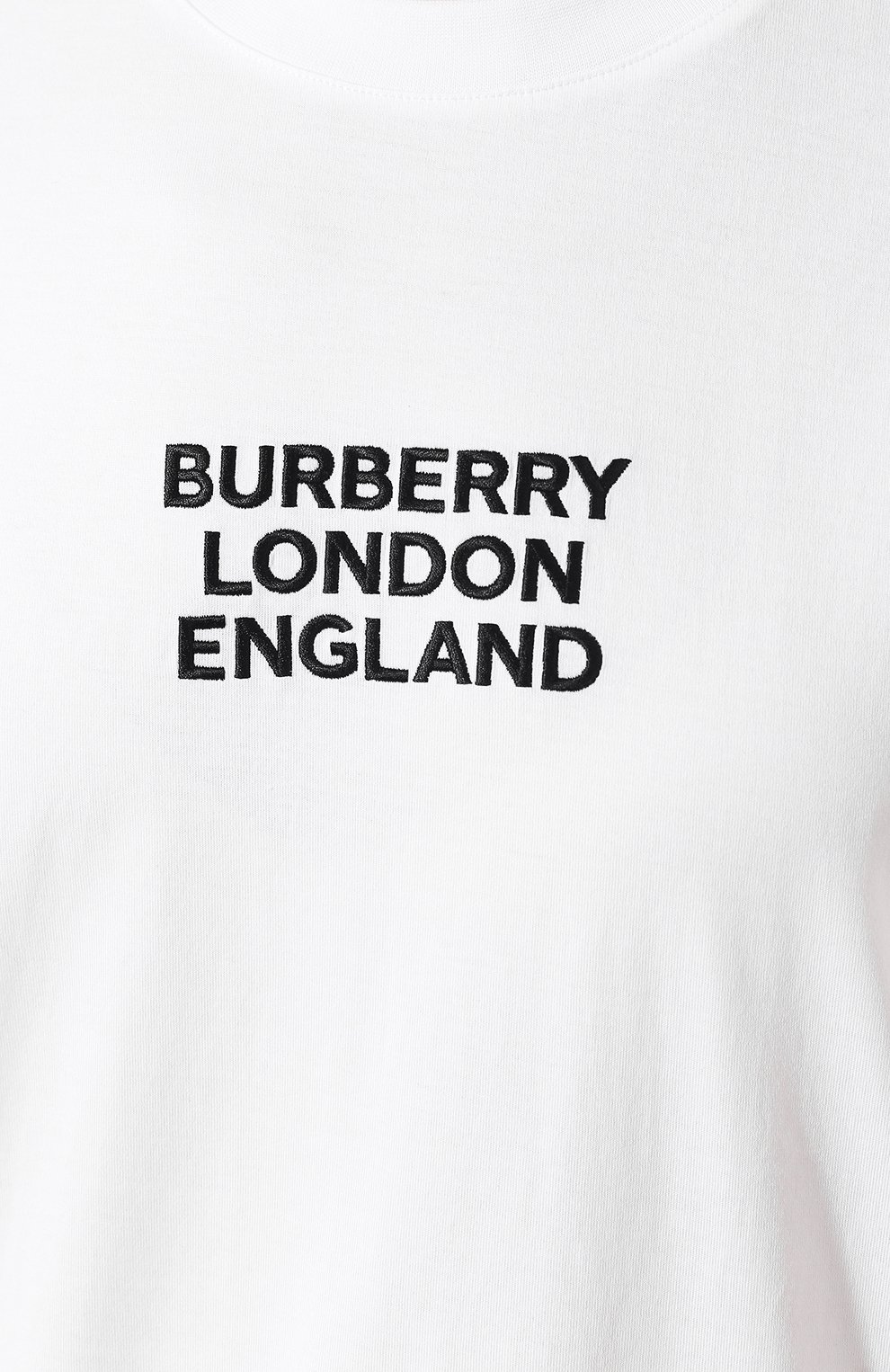Хлопковая футболка BURBERRY, арт. 8021176, фото 5