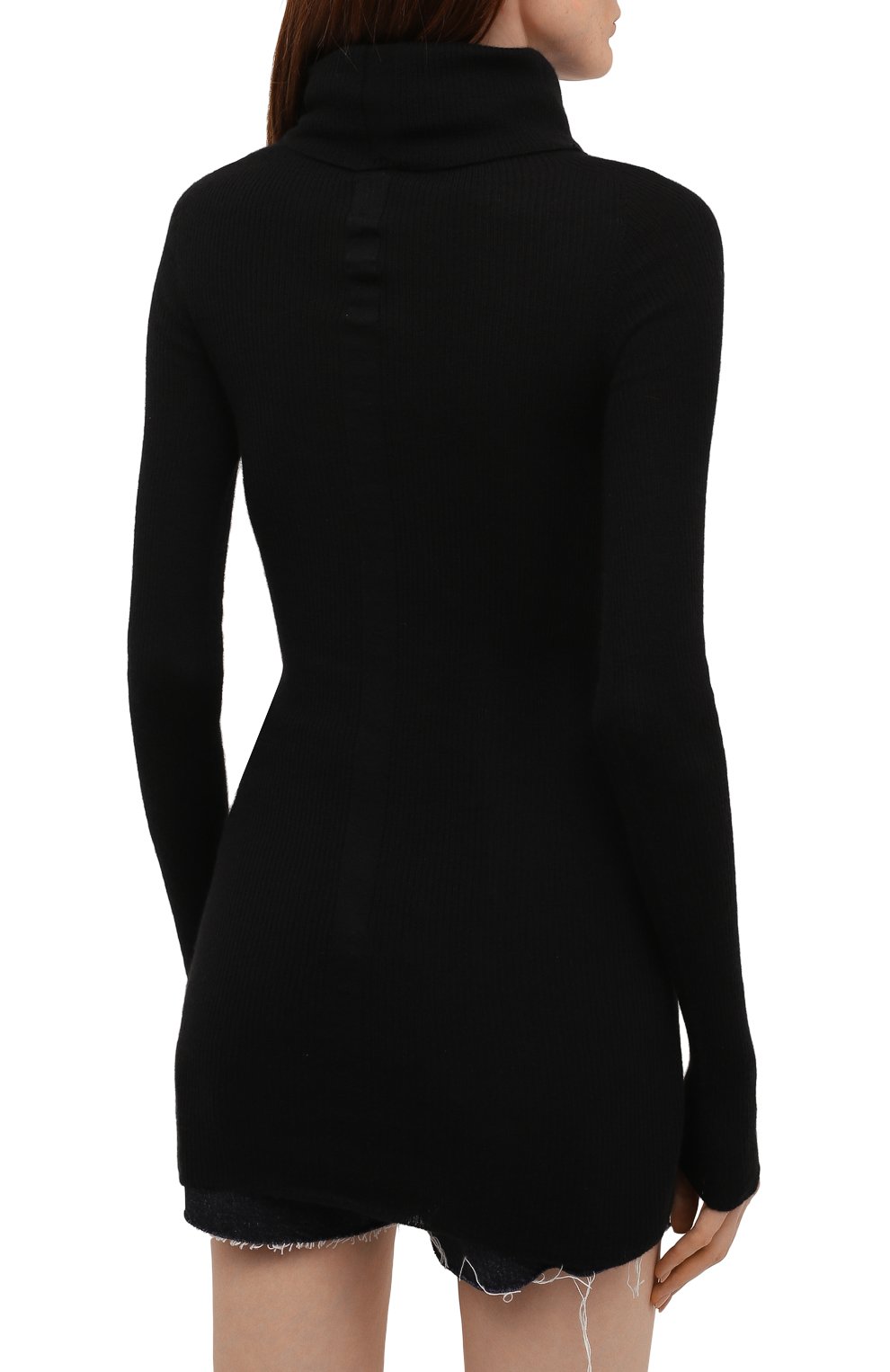 Кашемировая водолазка RICK OWENS, арт. RP02A7614/RIBWS, фото 4