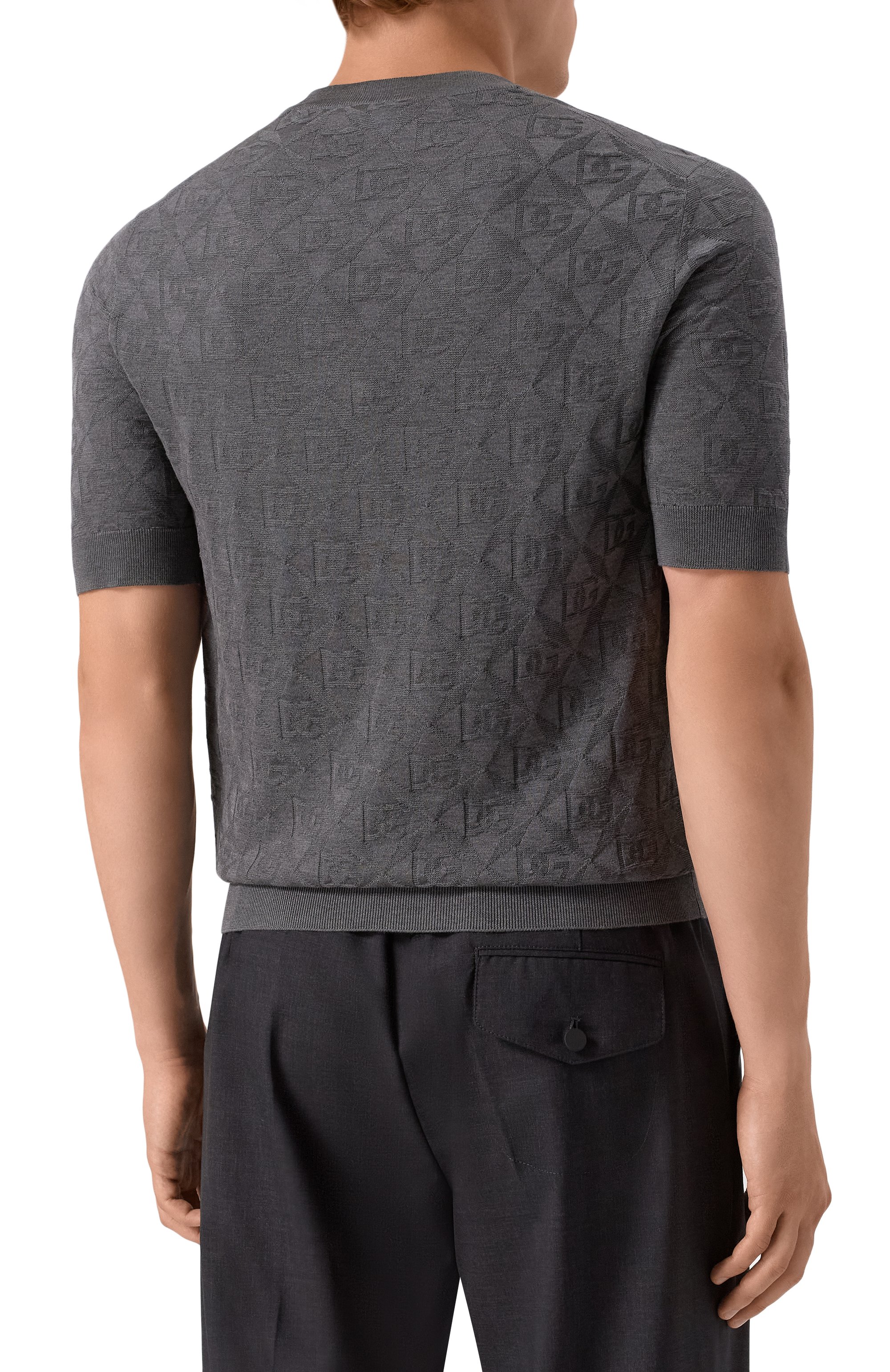 Шелковый джемпер DOLCE & GABBANA, арт. GXX03T/JBSM4, фото 4