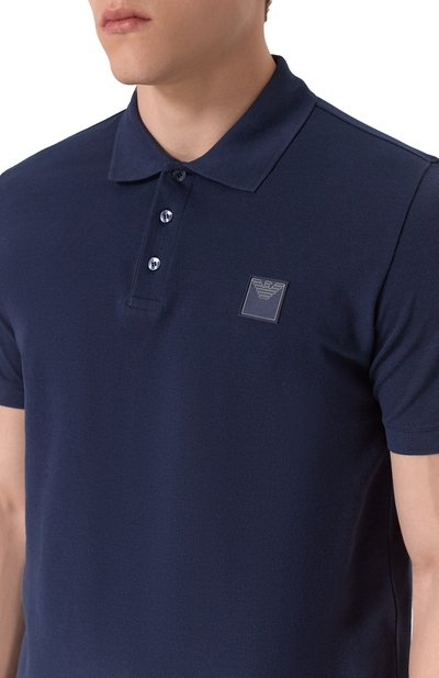 Хлопковое поло EMPORIO ARMANI, арт. EM000571/AF12336, фото 5