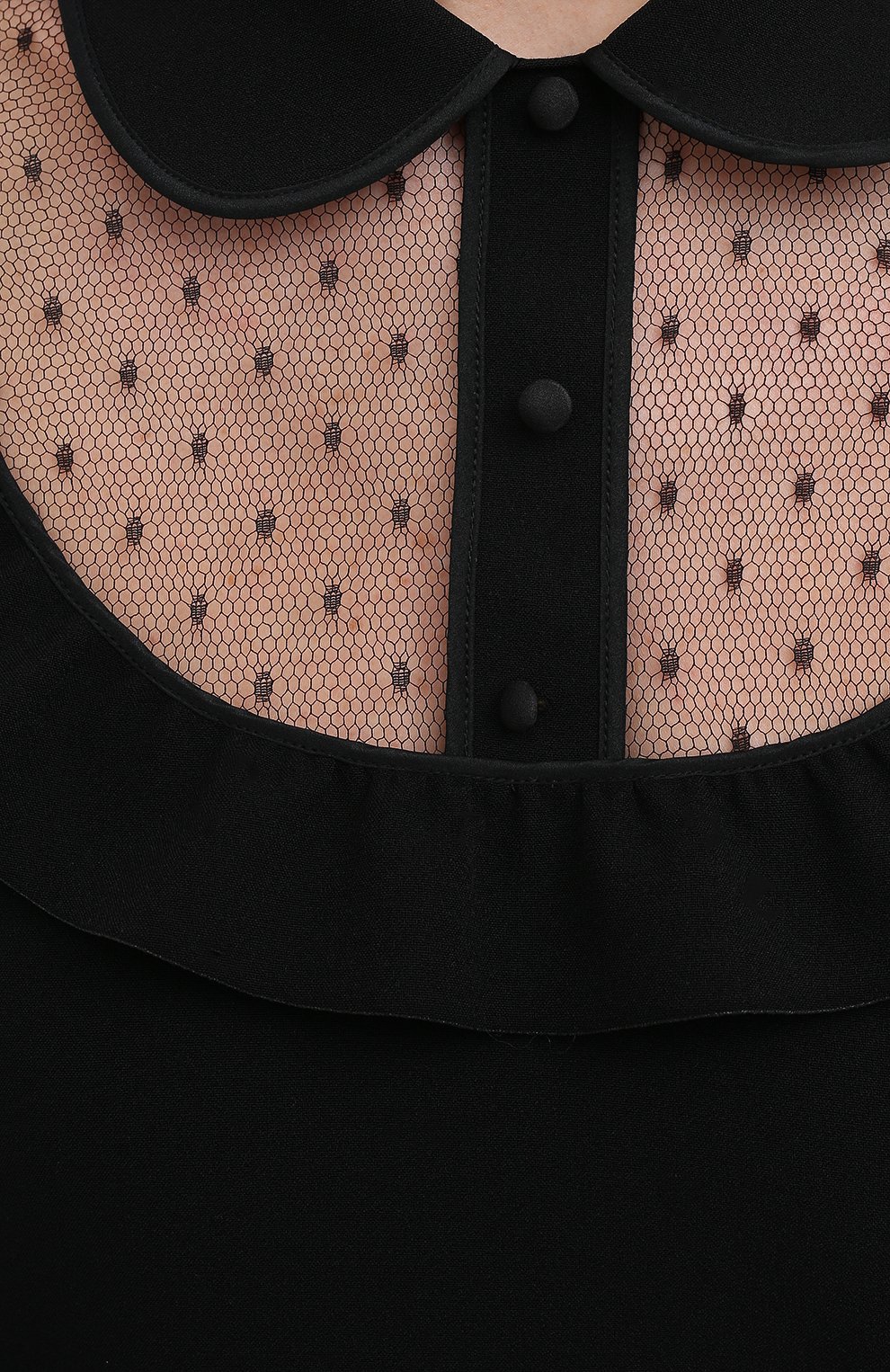 Платье REDVALENTINO черного цвета по цене 59950 руб., арт. VR3VAX70/5MF, фото 5 Платье REDVALENTINO, арт. VR3VAX70/5MF, фото 5