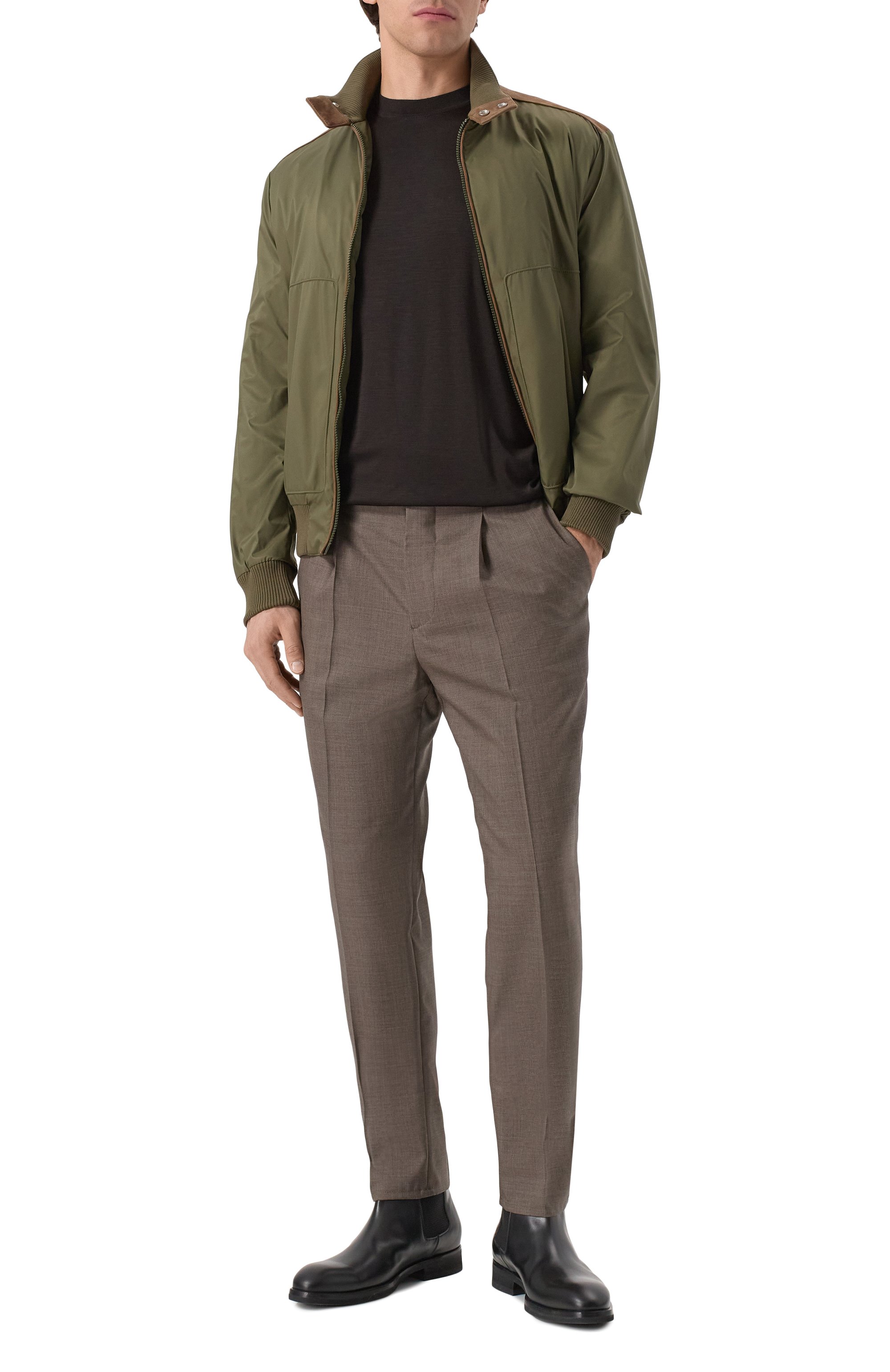 Шерстяная футболка ZEGNA, арт. FCT706/UF328A9, фото 2